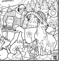 Image 3 of Poster COLORIAGE GEANT #2