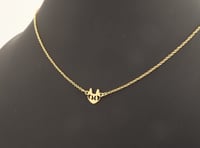 Image 4 of Collier fin mini Chat 