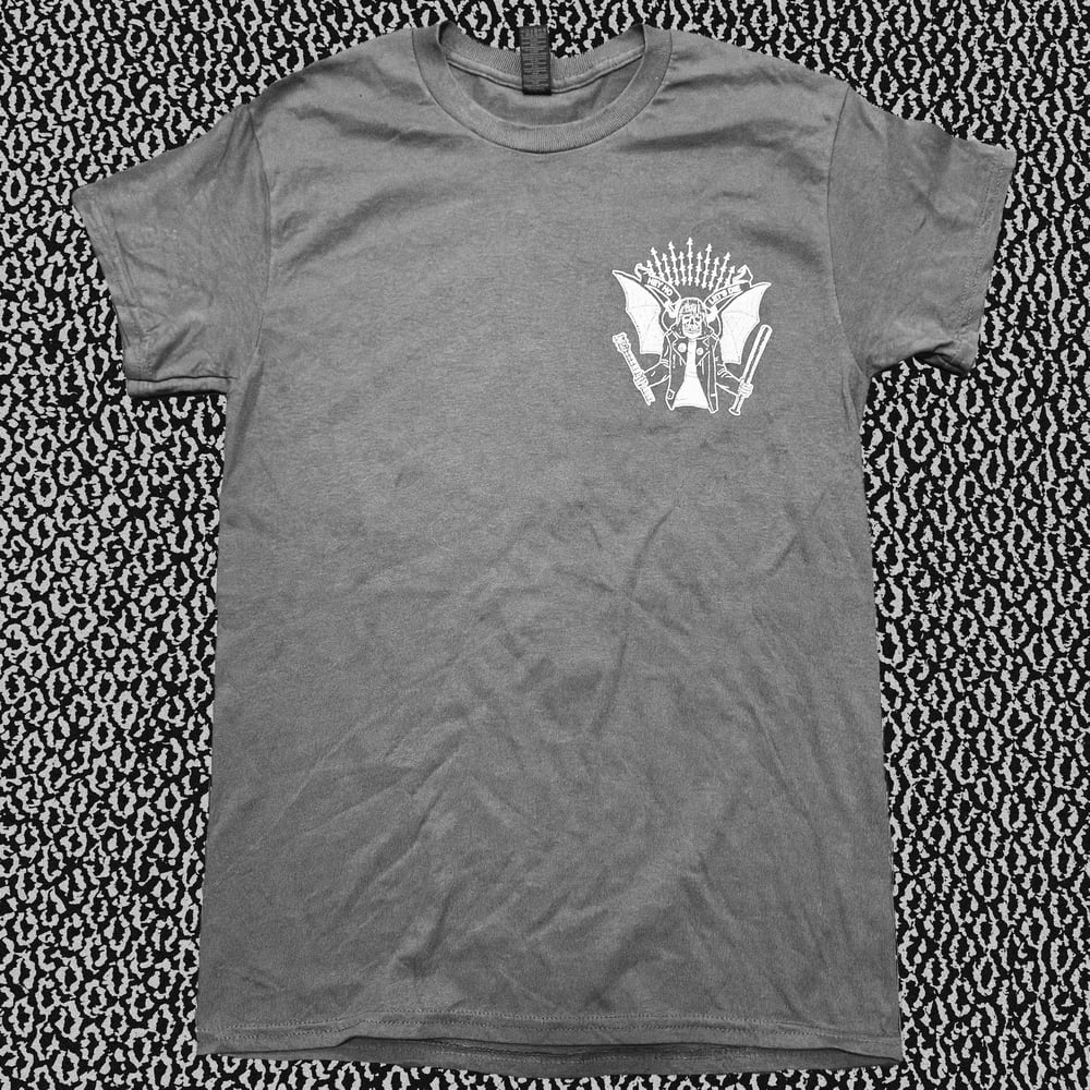 DEADRAMONES / grey shirt