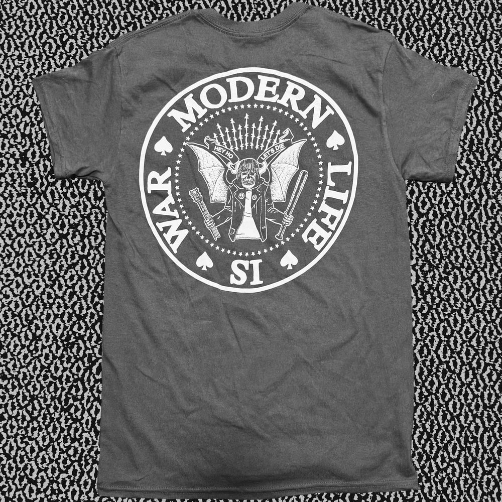 DEADRAMONES / grey shirt