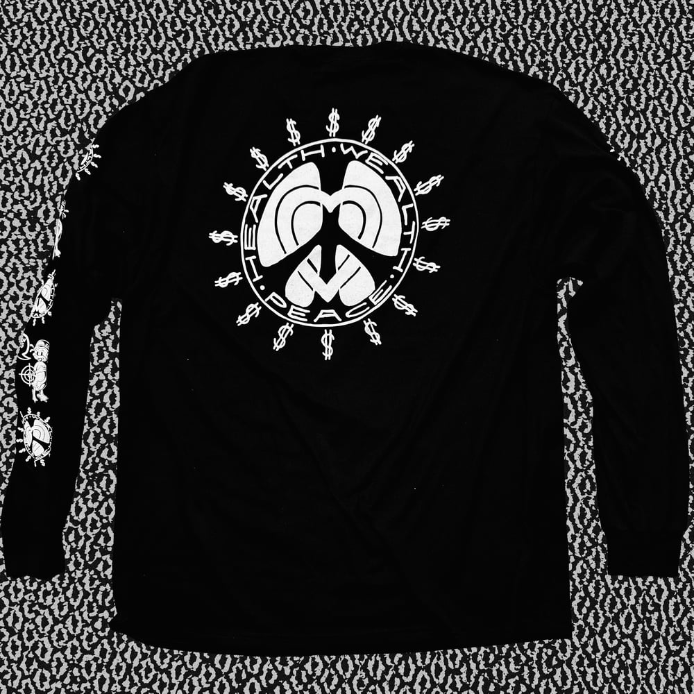 HEALTH WEALTH & PEACE / long sleeve