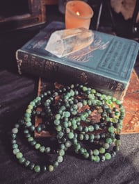 Moss agate bracelets 