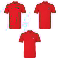 Image 1 of Premium Bristol Clothing Polo (Red) - Choice Of Logo