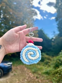 Image 3 of Cake Roll Keychain - Made to Order