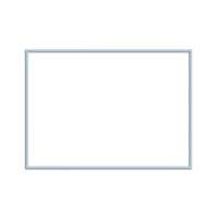 Image 2 of  Sky Blue Wood Frame