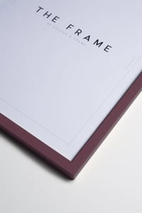 Image 1 of Plum Wood Frame