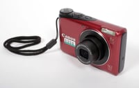 Image 5 of Canon PowerShot RED A2200 14.1MP Compact Digital Camera + new battery + charger