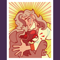 Arven and Mabosstiff Riso Print