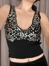 Image 9 of Merino Top with Hand-Sewn Buttons