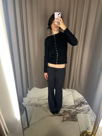 Image 1 of Cotton Top with Hand-Sewn Buttons