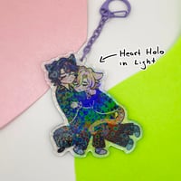 Image 2 of RATIORINE EEPY CAT KEYCHAIN