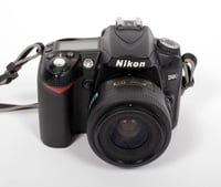 Image 2 of Nikon D90 DSLR Digital Camera + 35mm F1.8 G Lens + HB-46 + battery + charger