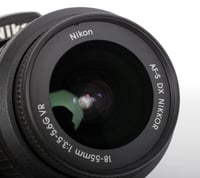 Image 4 of Nikon D60 DSLR with Nikkor 18-55mm + 55-200mm VR lenses +battery + charger #1375