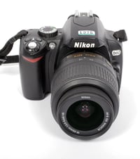 Image 10 of Nikon D60 DSLR with Nikkor 18-55mm + 55-200mm VR lenses +battery + charger #1375