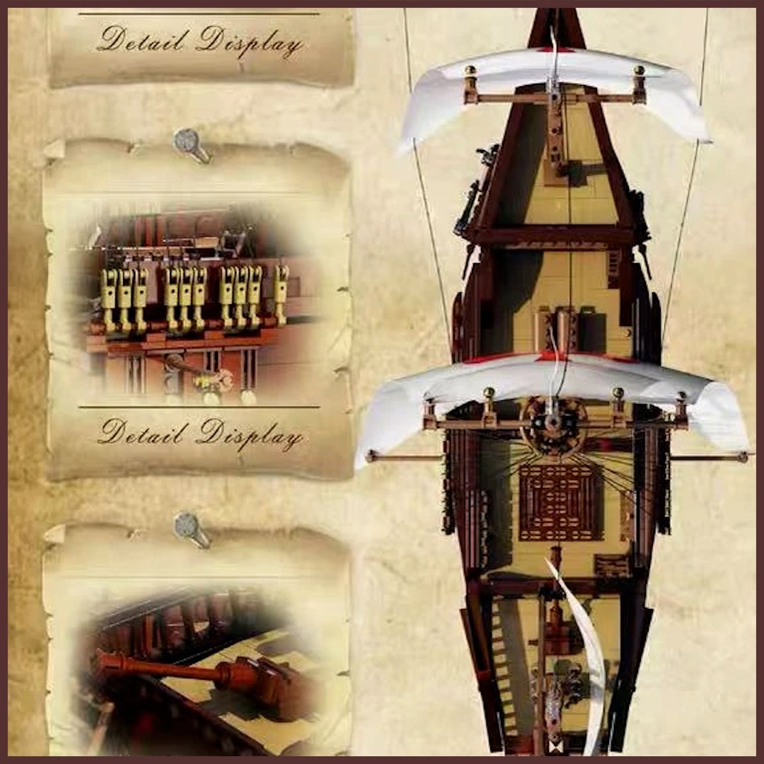Santa Maria Ship - Brick Set | Historical Brick Store