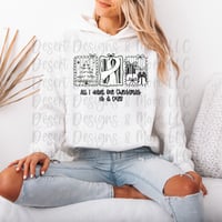 Image 1 of Lung Cancer Ribbon hoodie