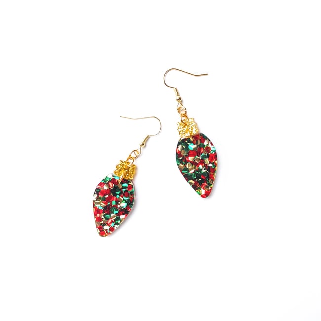 Holidazzle Bulb Earrings 
