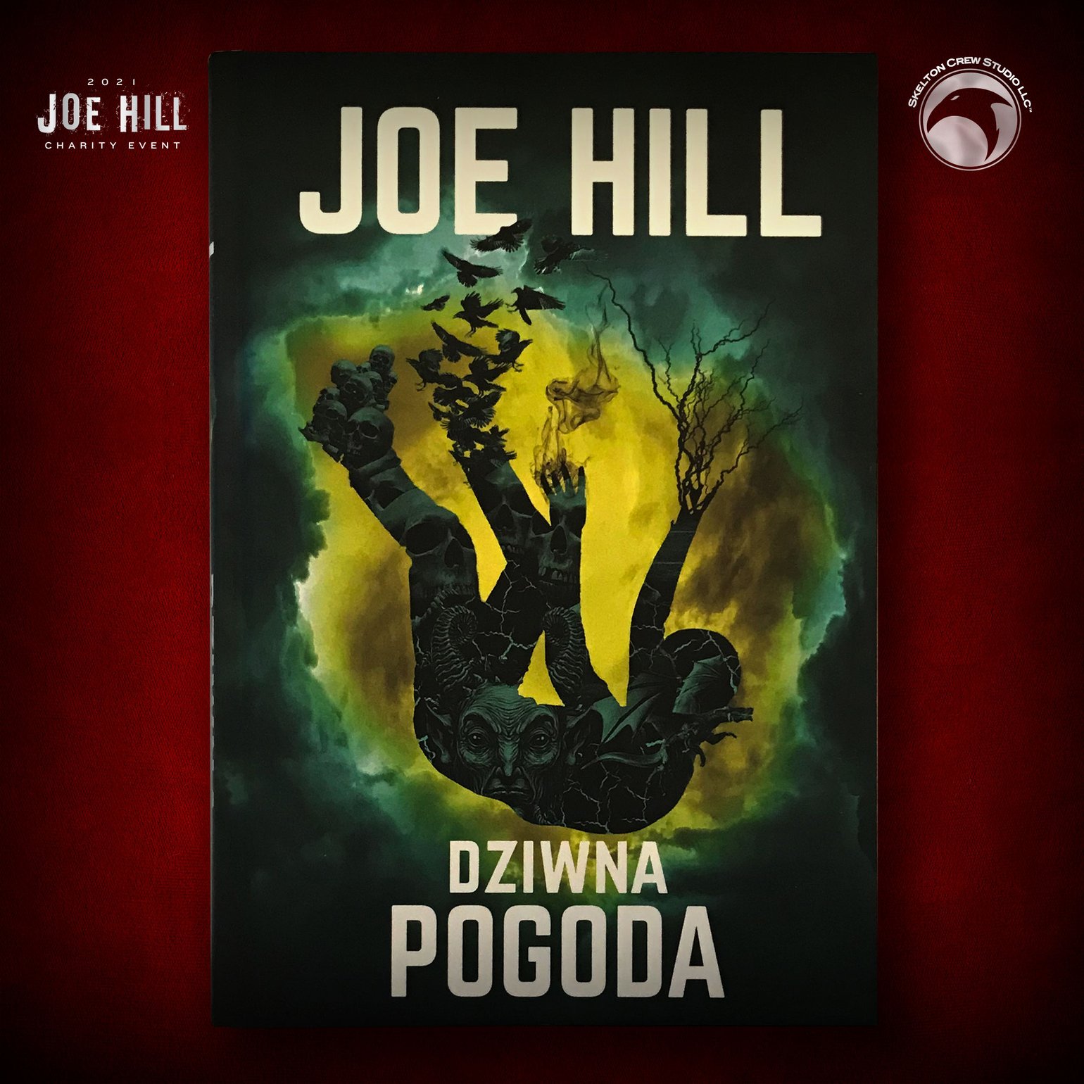 Image of JOE HILL 2025 CHARITY EVENT 58: SIGNED Strange Weather HC - Polish