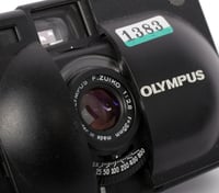 Image 9 of Olympus XA ultra compact 35mm film camera w/ 35mm F3.5 lens + A11 flash 1383