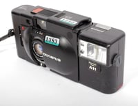 Image 3 of Olympus XA ultra compact 35mm film camera w/ 35mm F3.5 lens + A11 flash 1383