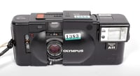 Image 2 of Olympus XA ultra compact 35mm film camera w/ 35mm F3.5 lens + A11 flash 1383