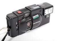 Image 1 of Olympus XA ultra compact 35mm film camera w/ 35mm F3.5 lens + A11 flash 1383