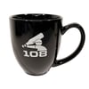 OG 108 Logo / 16 oz. Bistro Ceramic Coffee Mug