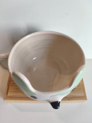 Image of Tasse chat celadon