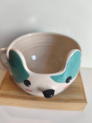 Image of Tasse chat bleu