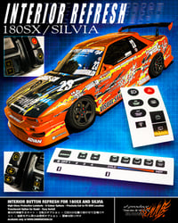 Image 1 of Climate Control Panel - S13 Interior Decal Refresh