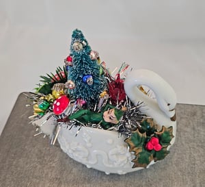 Image of Christmas Swan for Holiday Decor