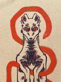 Image 3 of The Snake and The Mongoose Riso Print