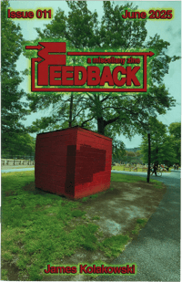 Image 1 of FEEDBACK ZINE 011 • June 2025