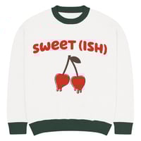Image 7 of Sweet (ish) Relaxed Fit Knitted Crew Neck Sweater