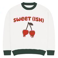 Image 9 of Sweet (ish) Relaxed Fit Knitted Crew Neck Sweater
