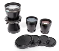 Image 2 of Nikon NIKKOR T*ED TELE-PHOTO 720mm 500mm 360mm Lens in Copal #1 Shutter #1314