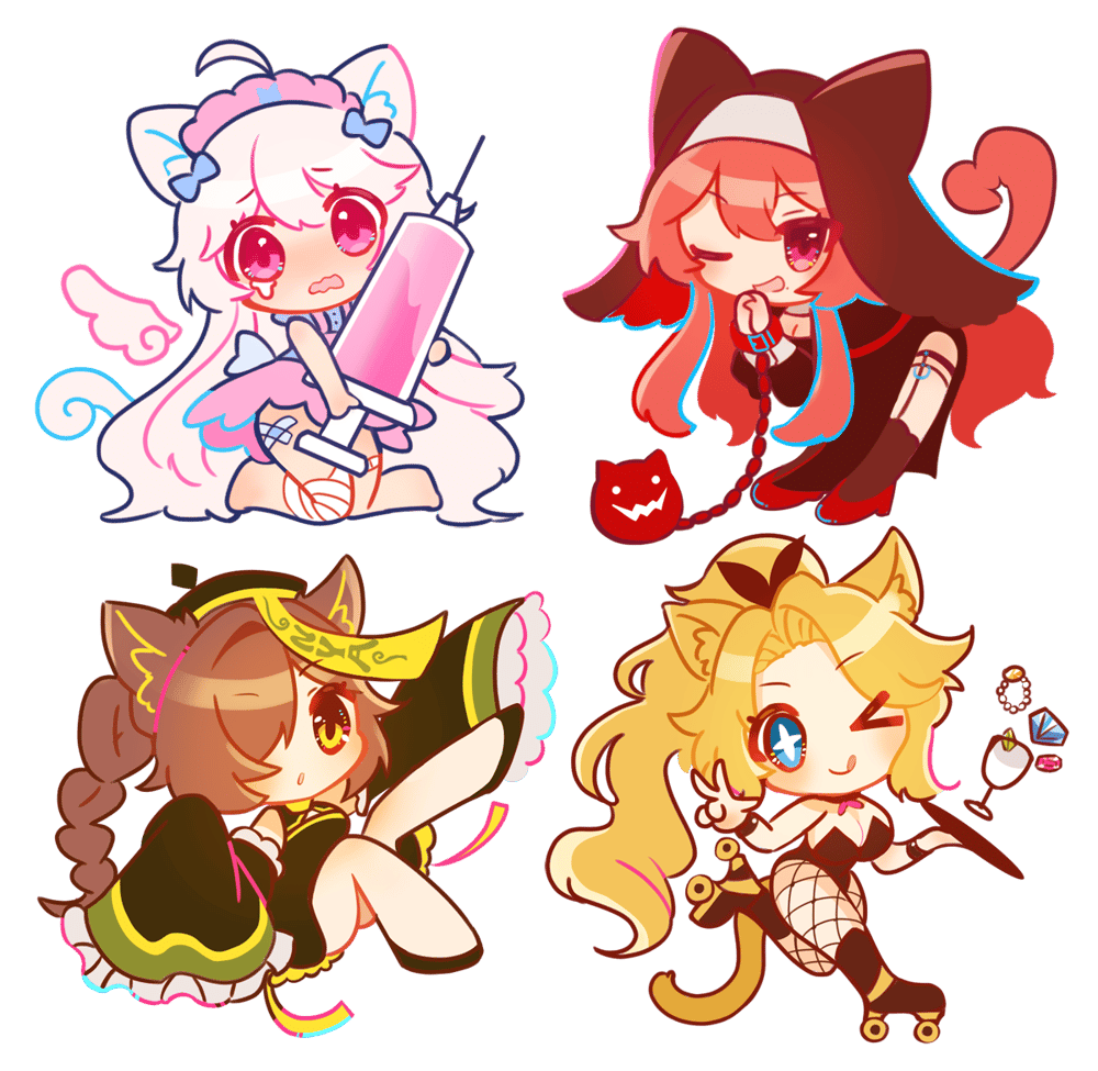 Image of SabotenPan x EaC Keychains