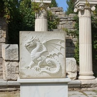 Image 1 of Dragon Bas Relief Lithophane