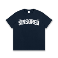 Image 1 of Sinsored Essential Tee - Tiger Blue
