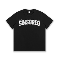Image 1 of Sinsored Essential Tee - Black