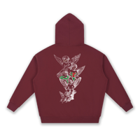 Image 2 of Lowkey Red - Sinsored Essential Hoodie