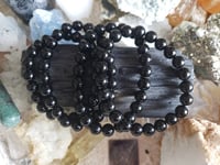 Image 4 of Black tourmaline bracelet, Spiritual protection