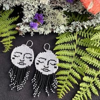 La Luna Fringe Earrings