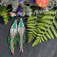 Shore Pine Fringe Earrings