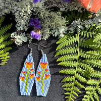 Tulip Woven Earrings