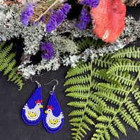 Spring Chicken Teardrop Earrings