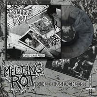 MELTING ROT - Cold Case Files (12" LP on Silver Vinyl w/ Black Galaxy)