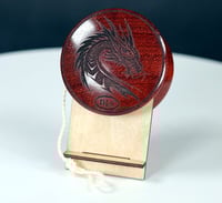 Image 1 of African Padauk yo-yo, #2025-257