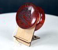 Image 2 of African Padauk yo-yo, #2025-257
