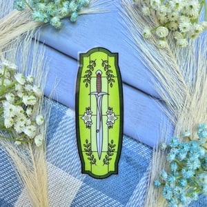 Image of Lord of The Rings Stained Glass Window Bookmarks